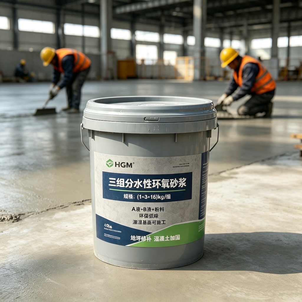 钟祥三组份水性环氧砂浆